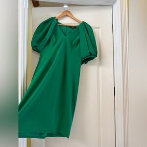 Vibrant Green Mini Dress